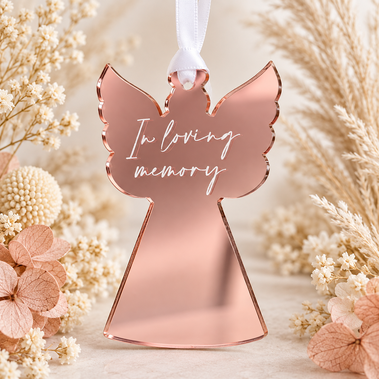 In Loving Memory Angel Bauble