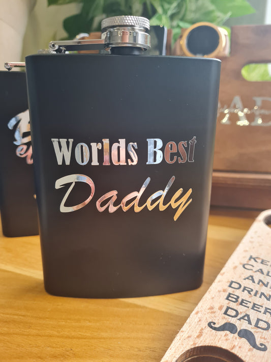 DISPLAY - Worlds Best Poppy Flask