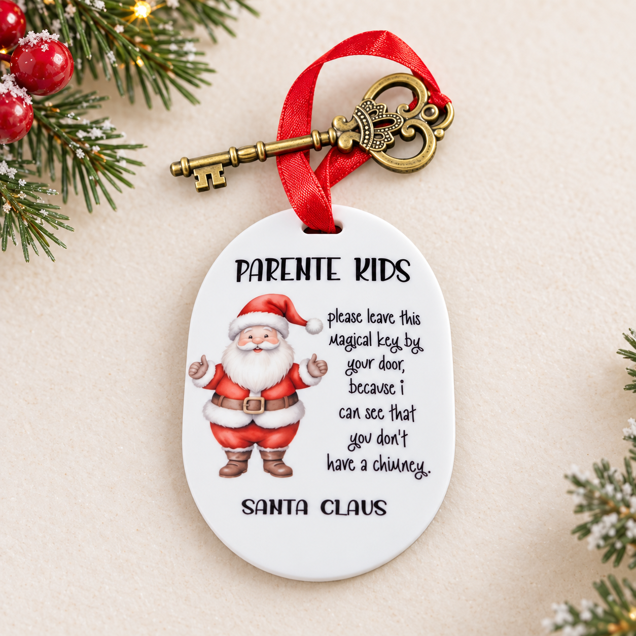 Personalised Santa's Magic Key