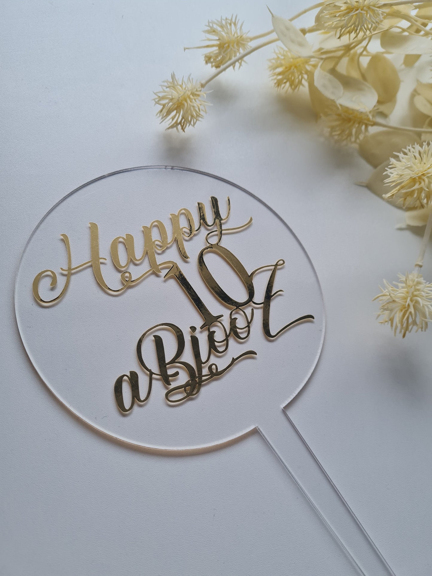 Personalised Cake Topper