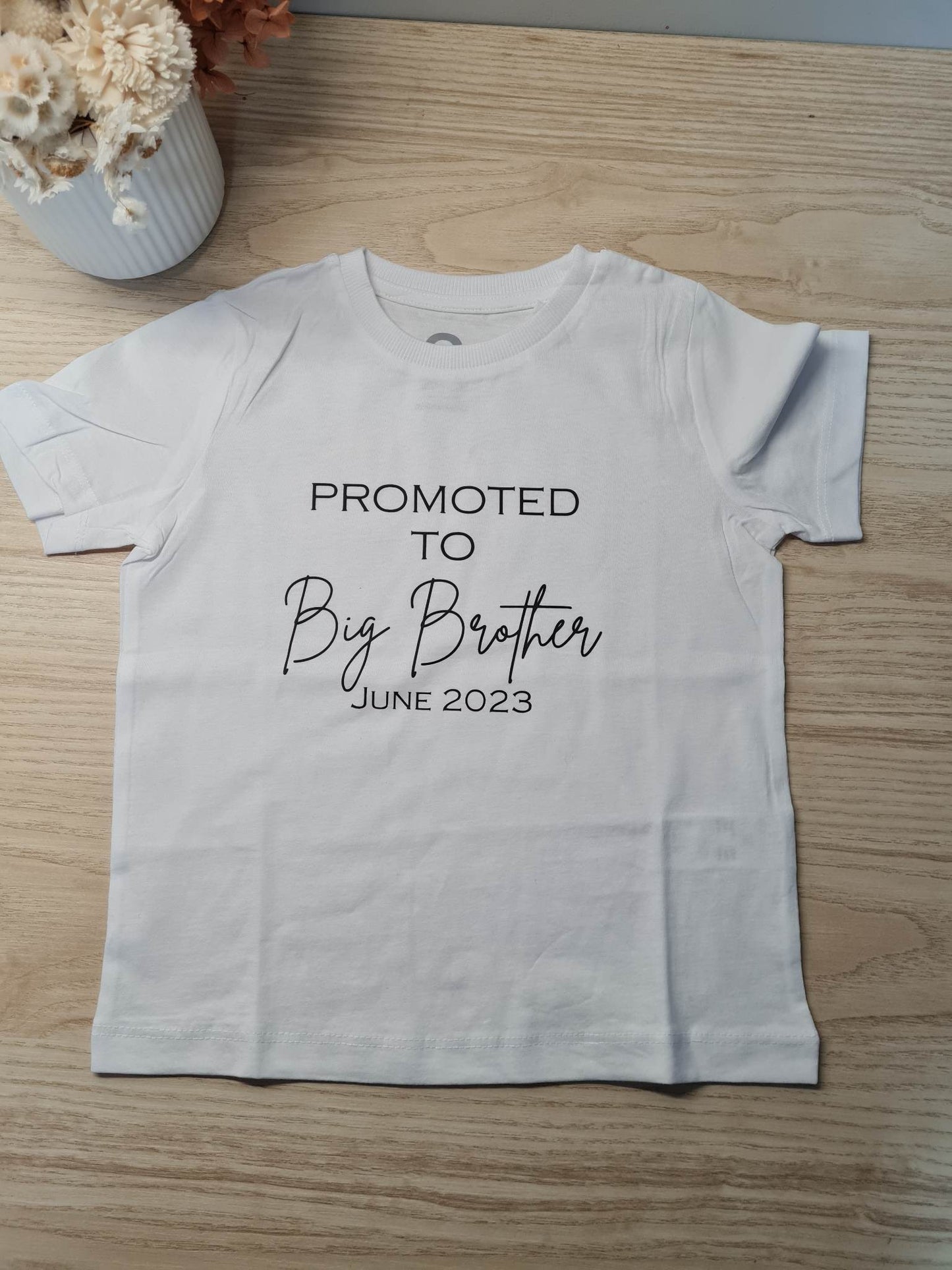 Promoted to Big Brother/ Sister Shirt