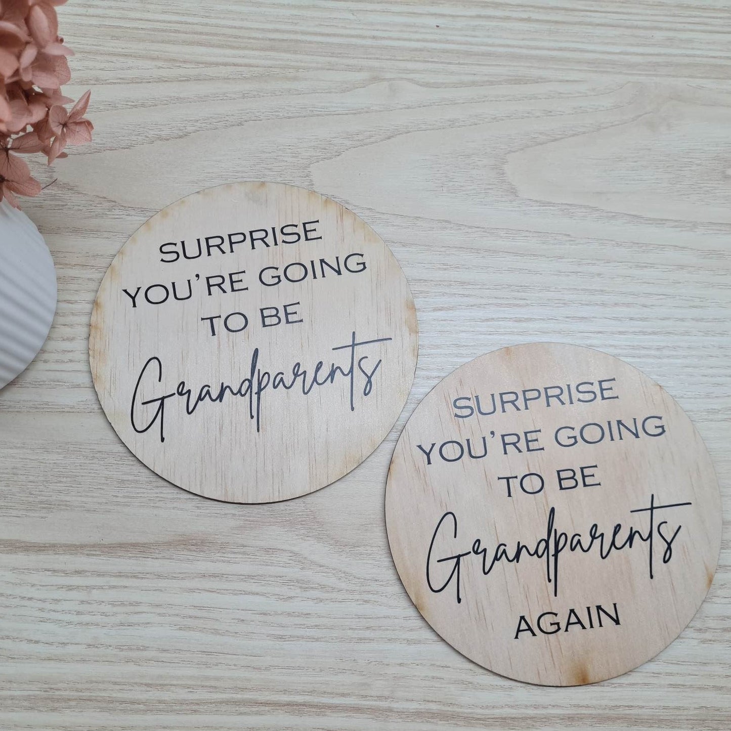 Surprise You're going to be "Title" Plaque