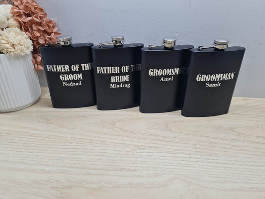 Bridal Party Flask