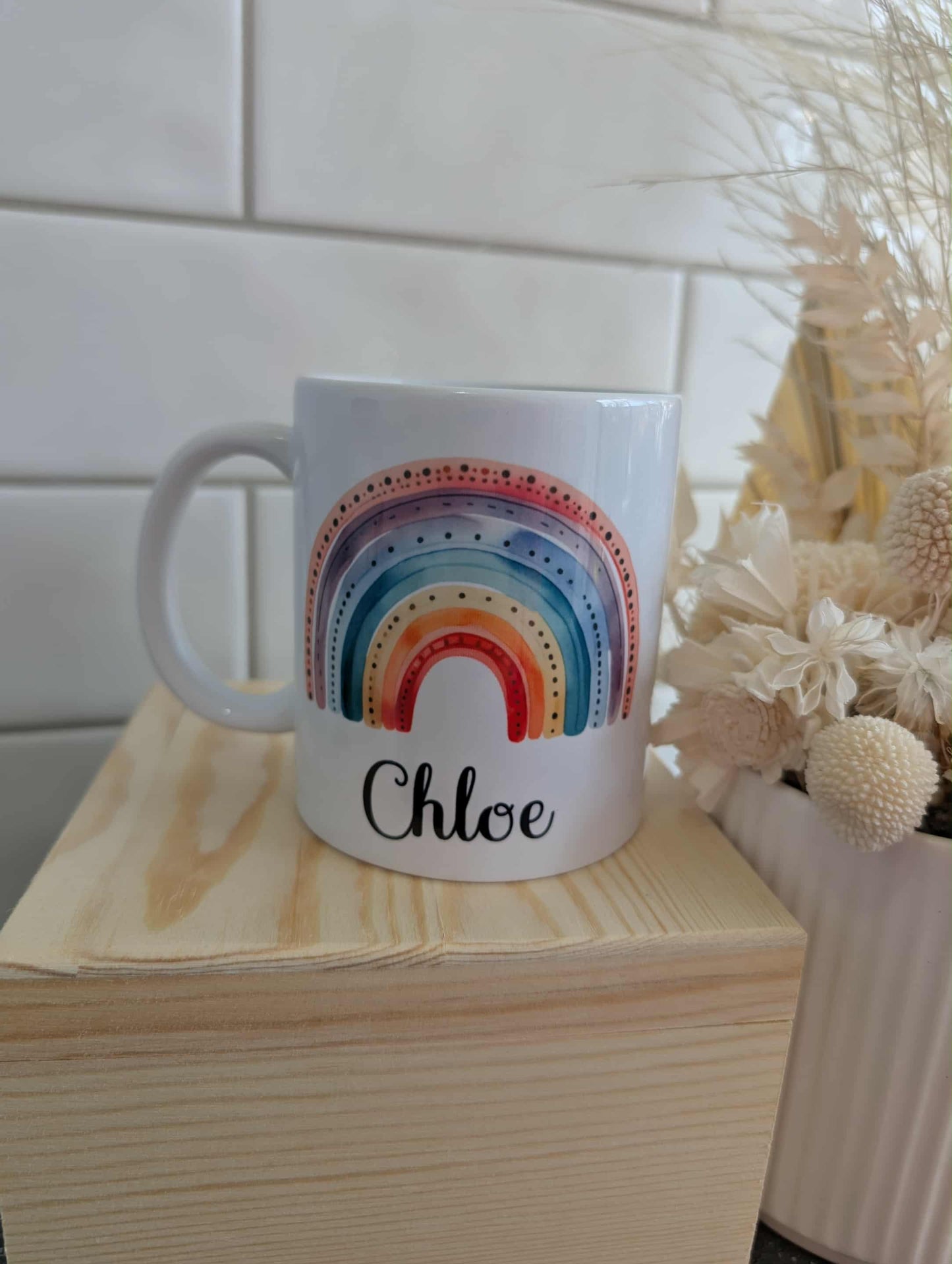 Rainbow Teacher Believed Mug