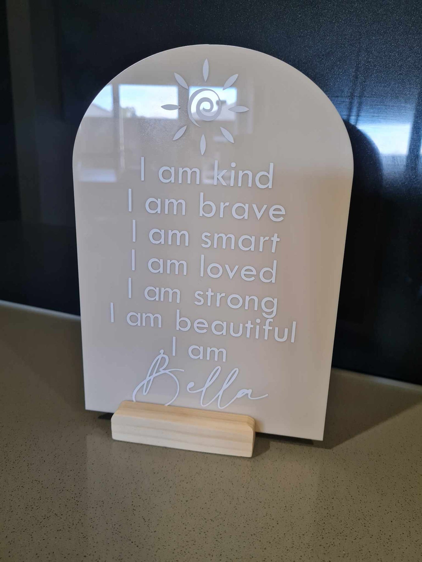 Affirmation Plaque - Sun