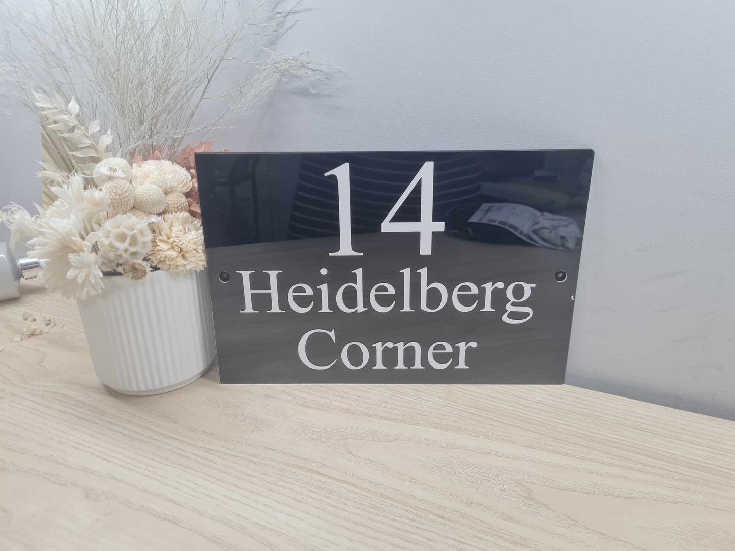 House Address Sign - Design 1