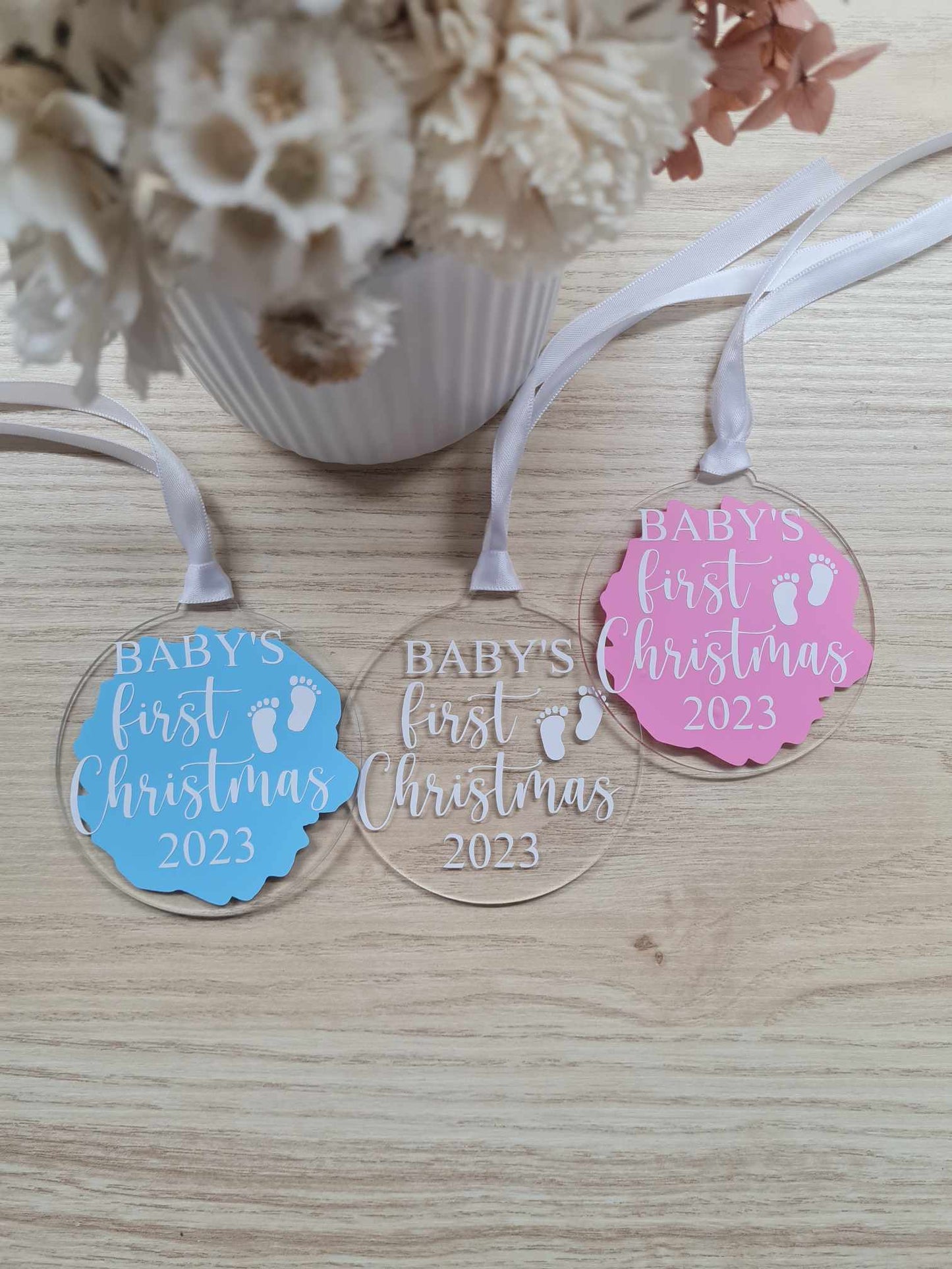 Christmas Bauble - New Baby Design