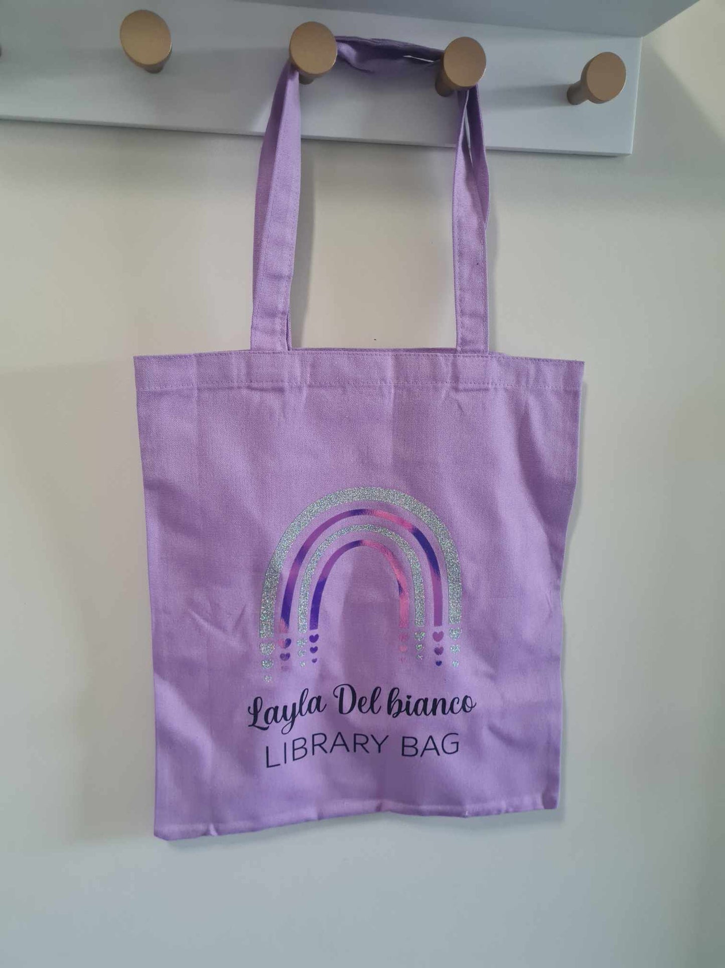 Rainbow Library Bag