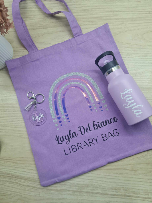 Rainbow Library Bag
