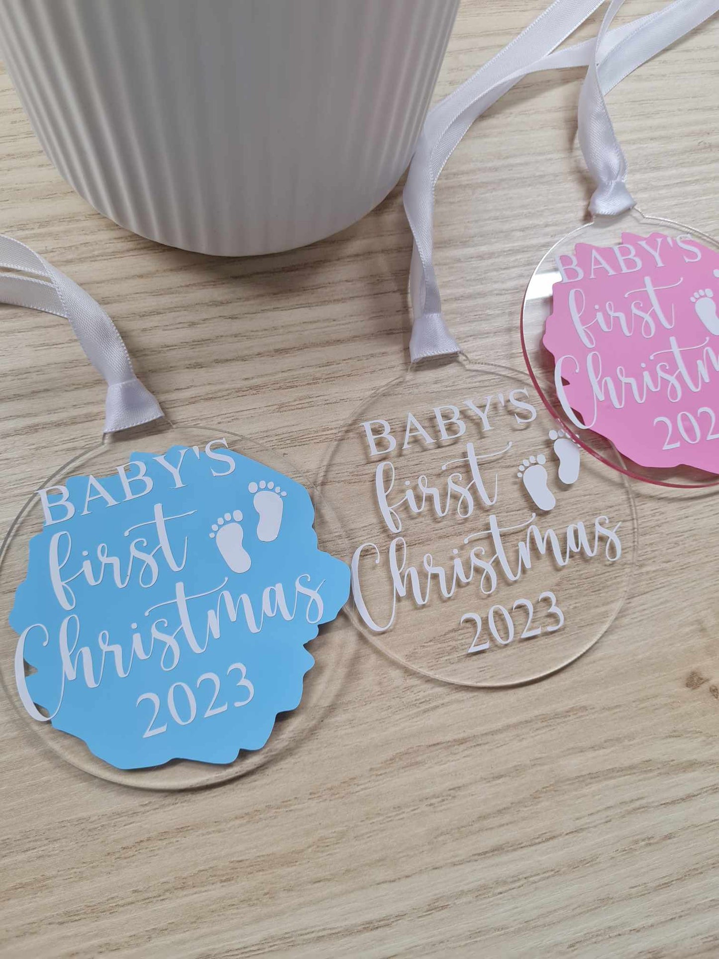 Christmas Bauble - New Baby Design