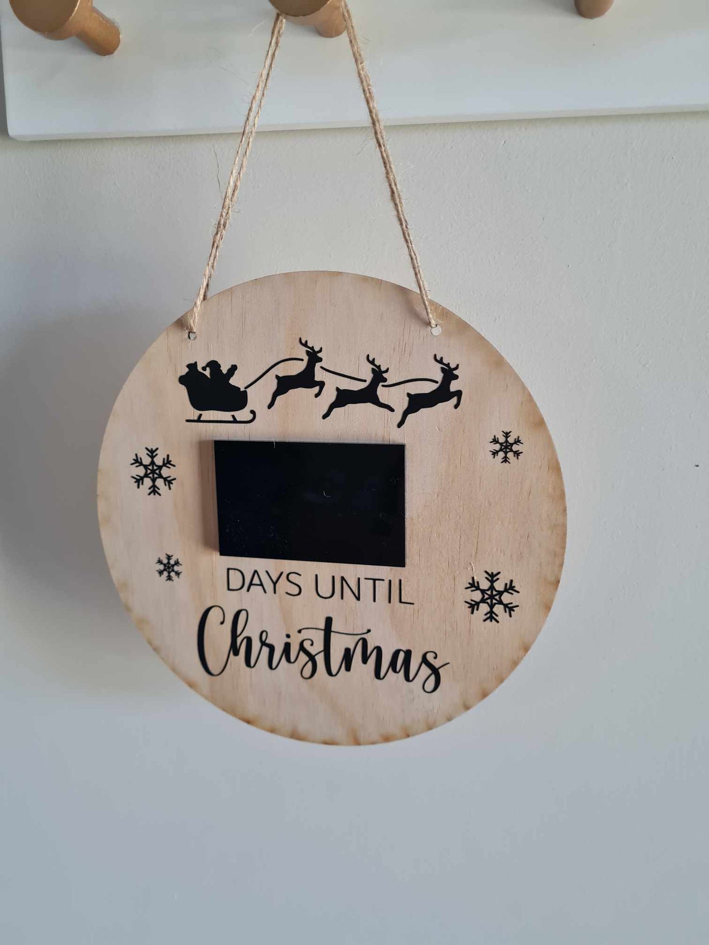 Days Till Christmas Sign
