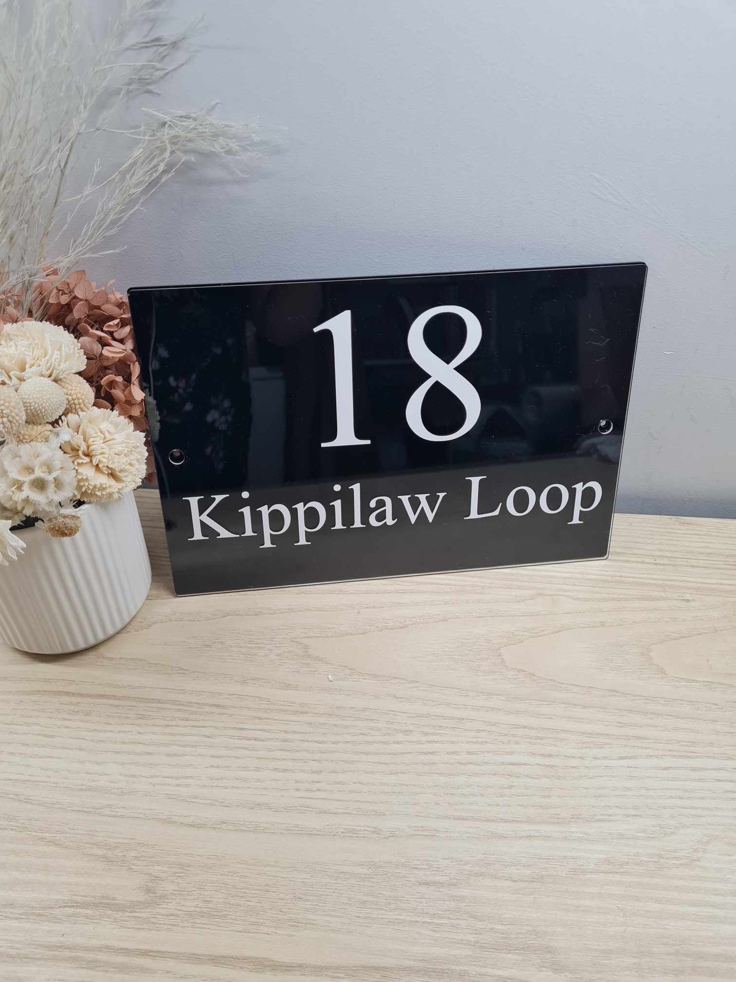 House Address Sign - Design 1