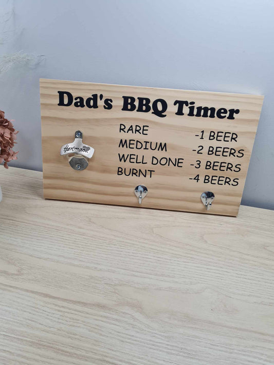 DISPLAY - BBQ Timer with Bottle Opener