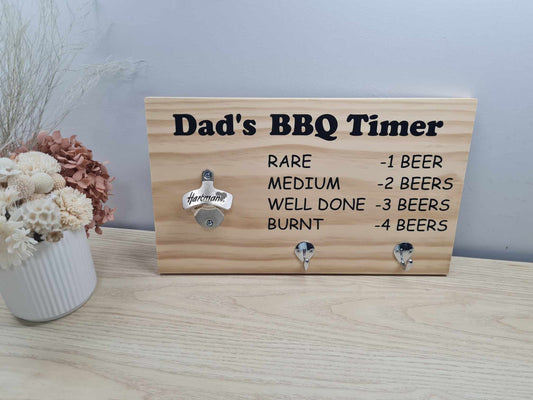 DISPLAY - BBQ Timer with Bottle Opener