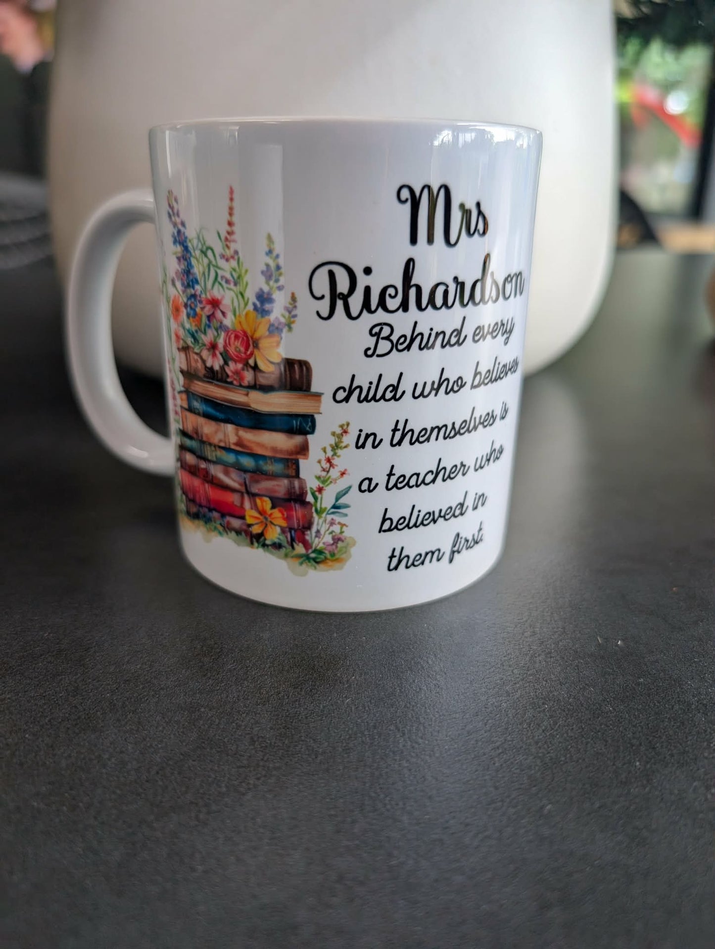 Teacher Believed Book Design Mug