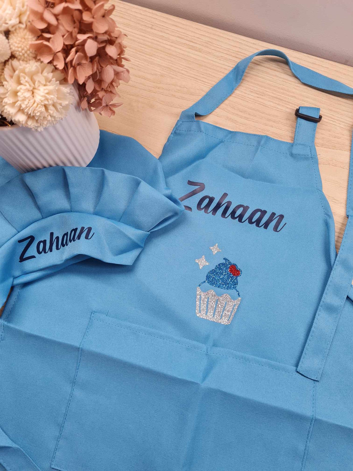 Kids Apron + Hat