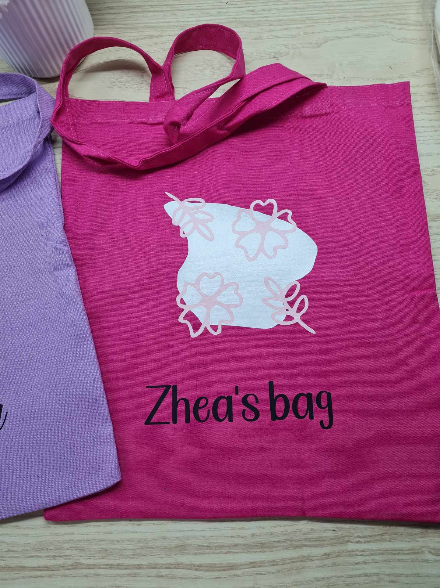 Flower Library Bag