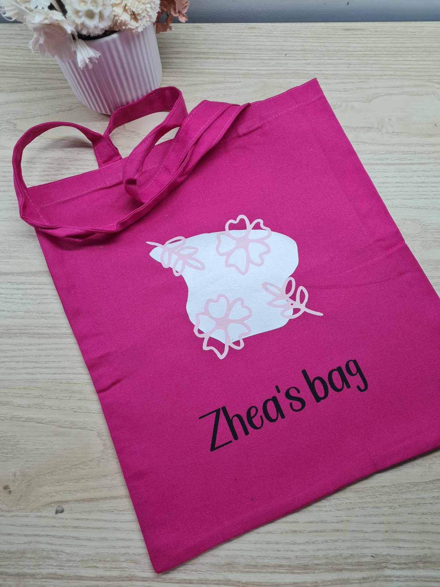 Flower Library Bag