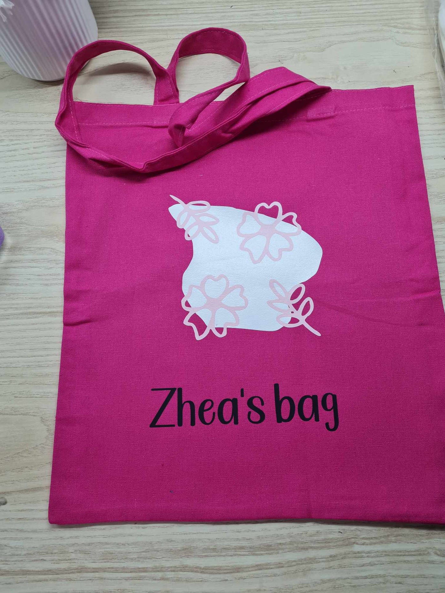 Flower Library Bag