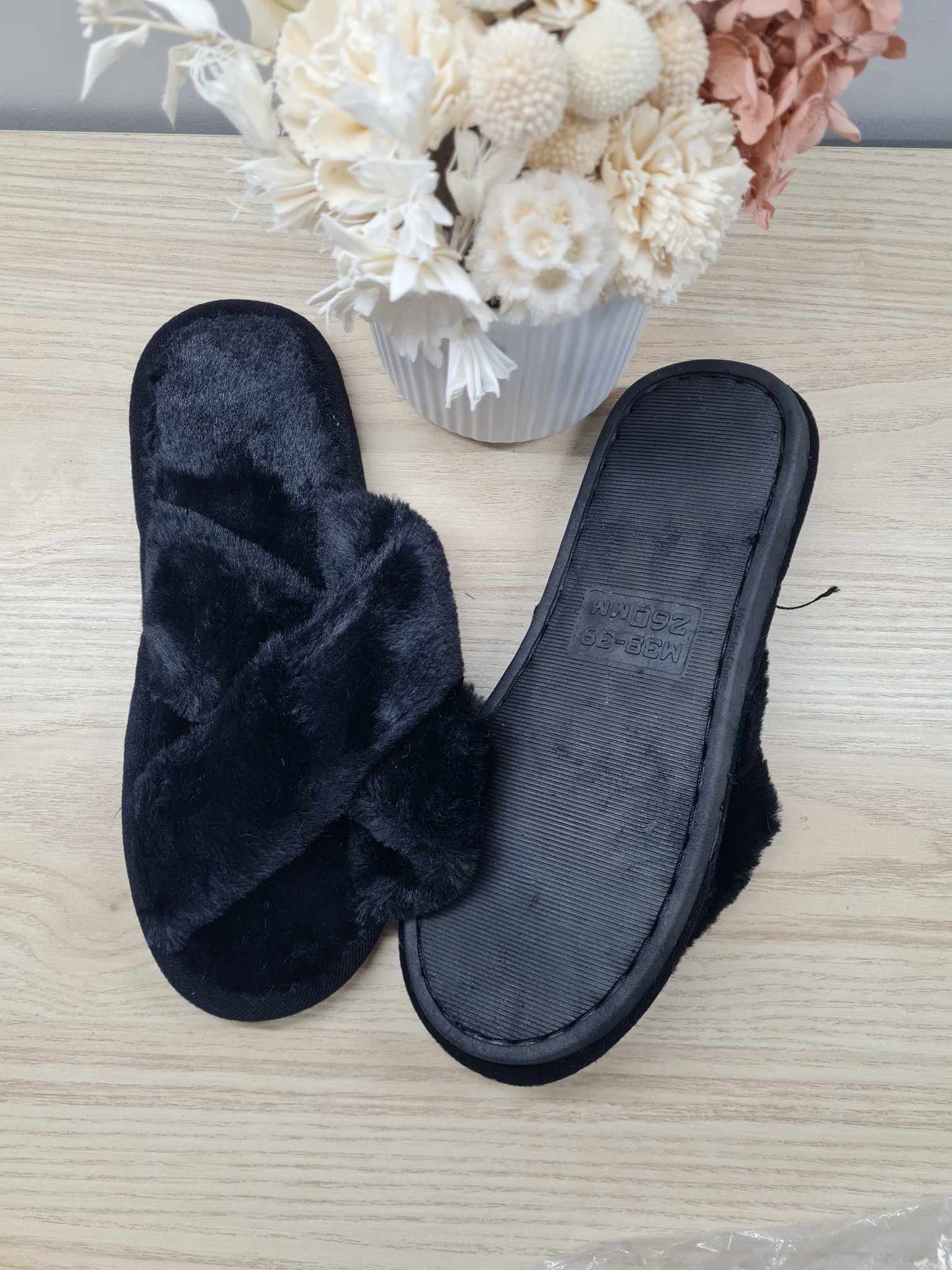 Personalised Fluffy Slippers