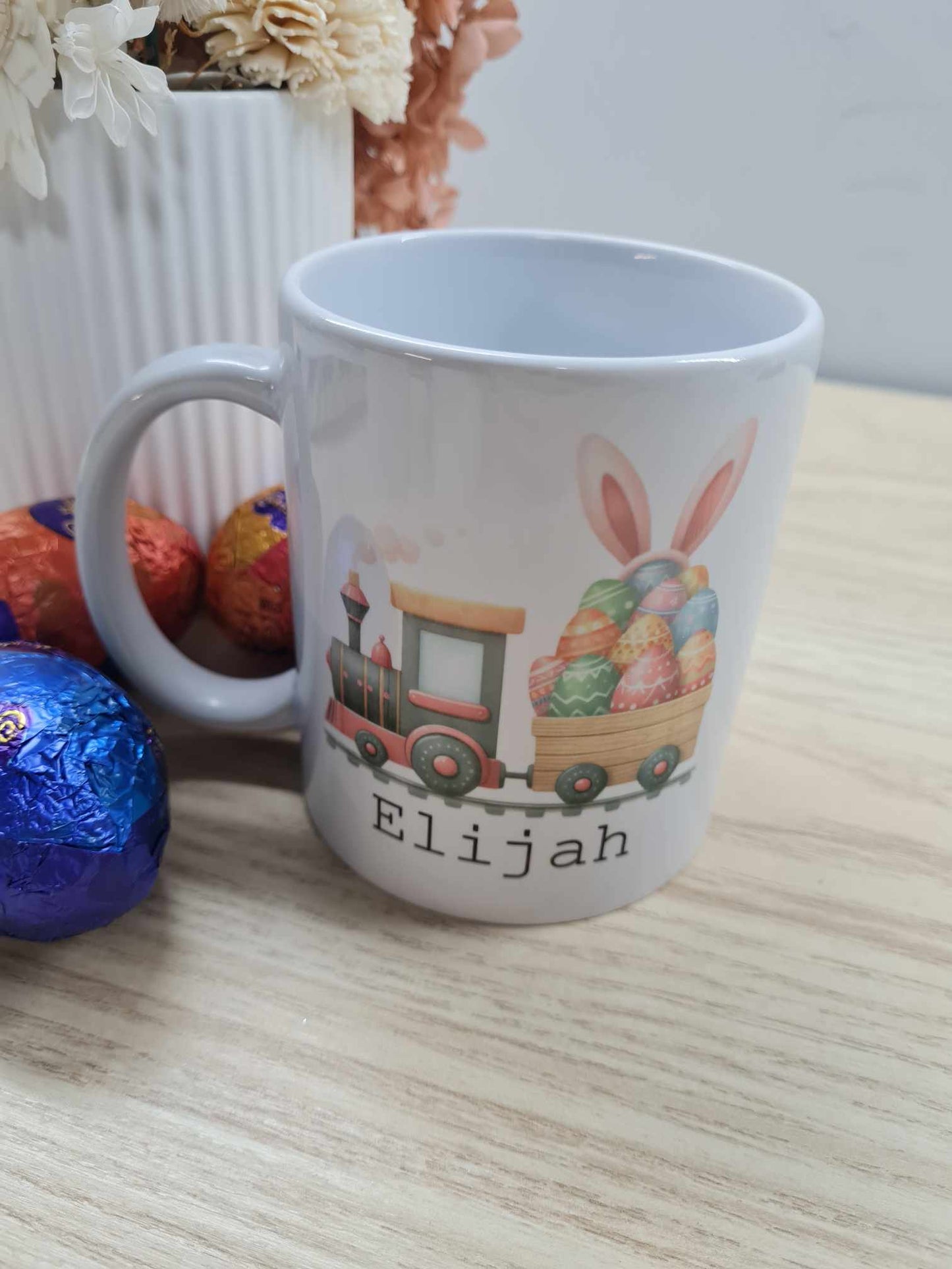 Easter Train Mug
