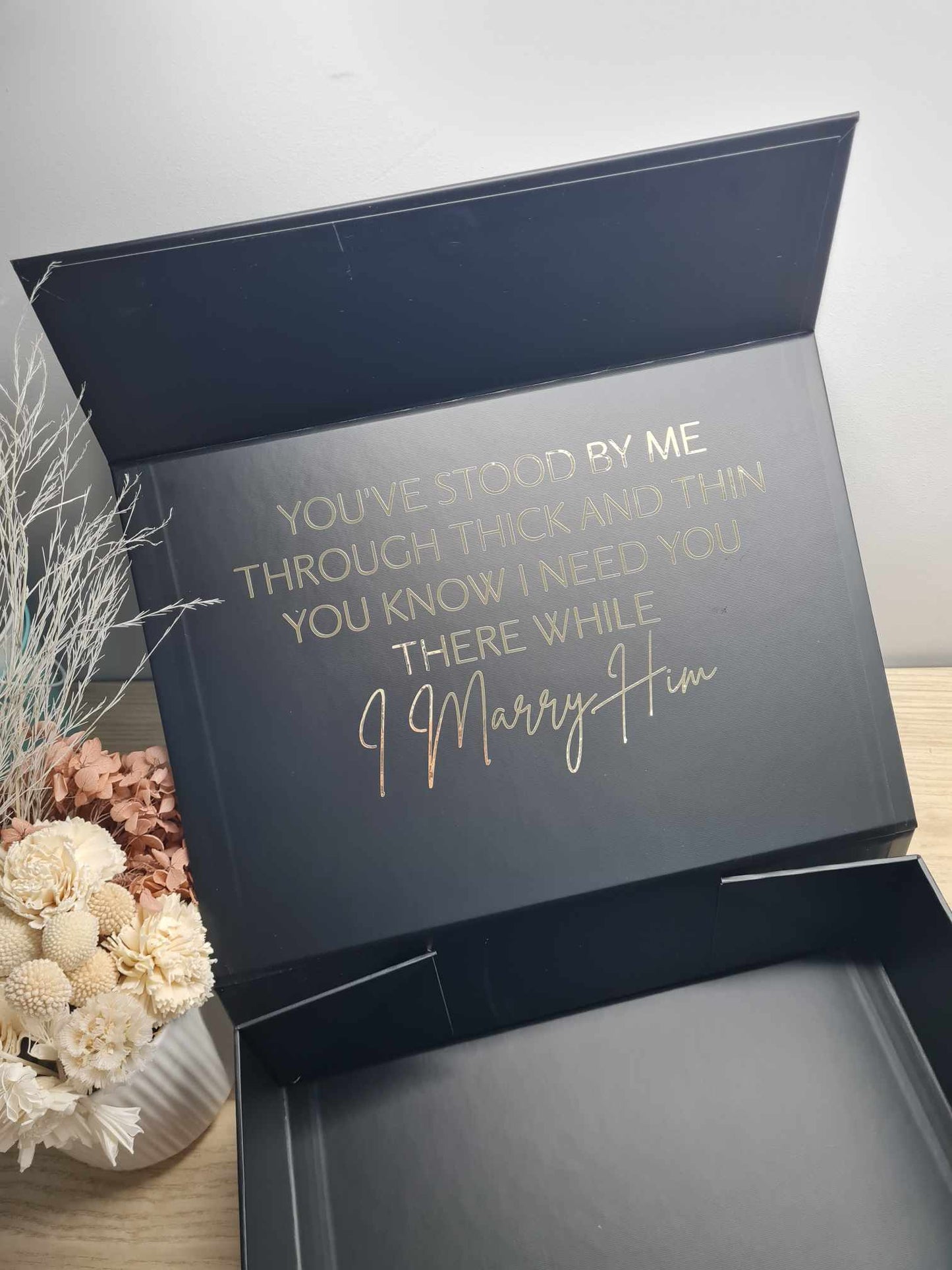 Magnetic gift box - You Have Stood by Me