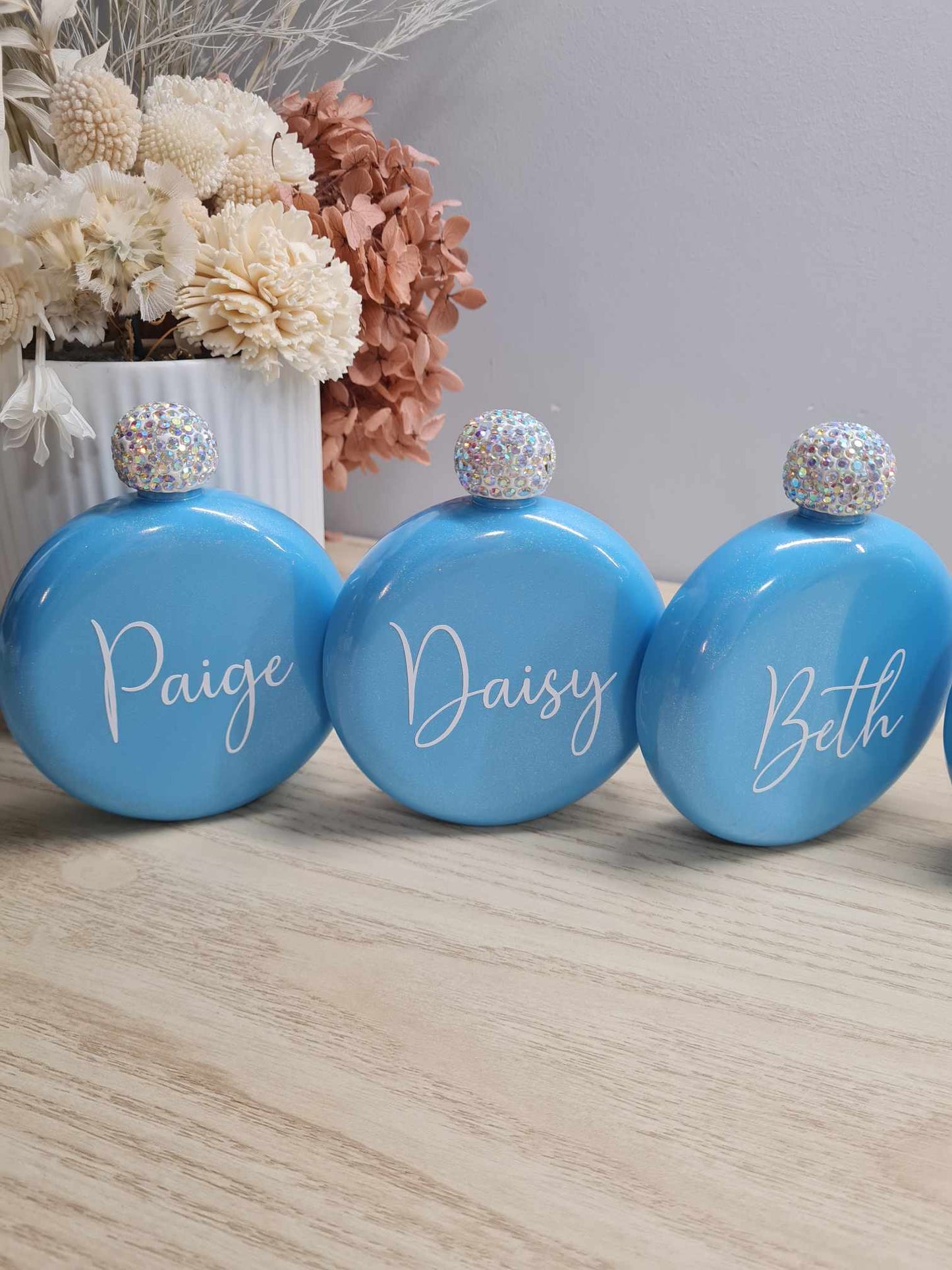 Round Diamond Flasks