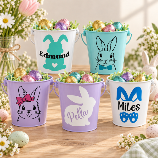 Personalised Easter Bunny Buckets