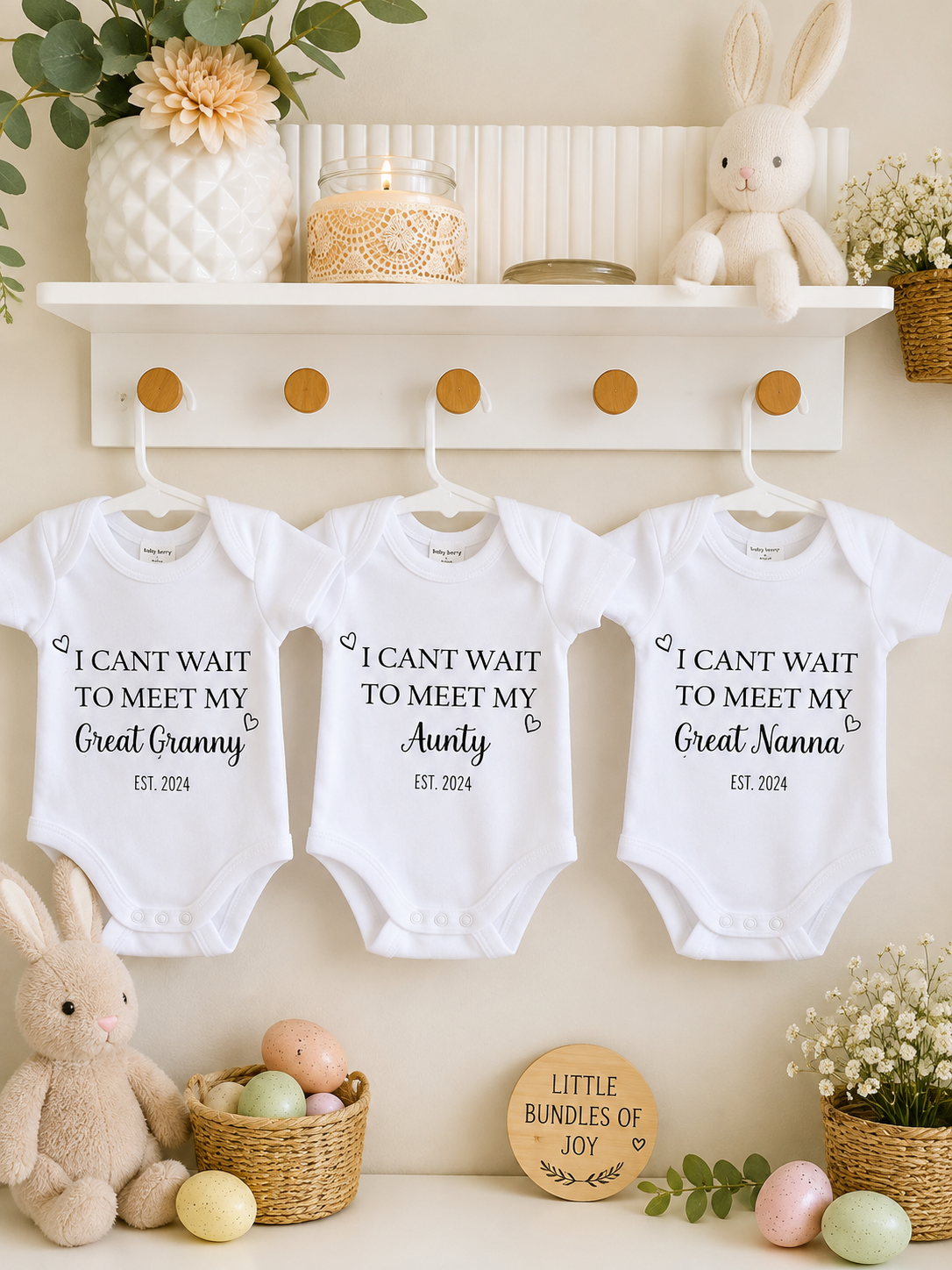 I Can’t Wait to Meet You – Pregnancy Announcement Onesie