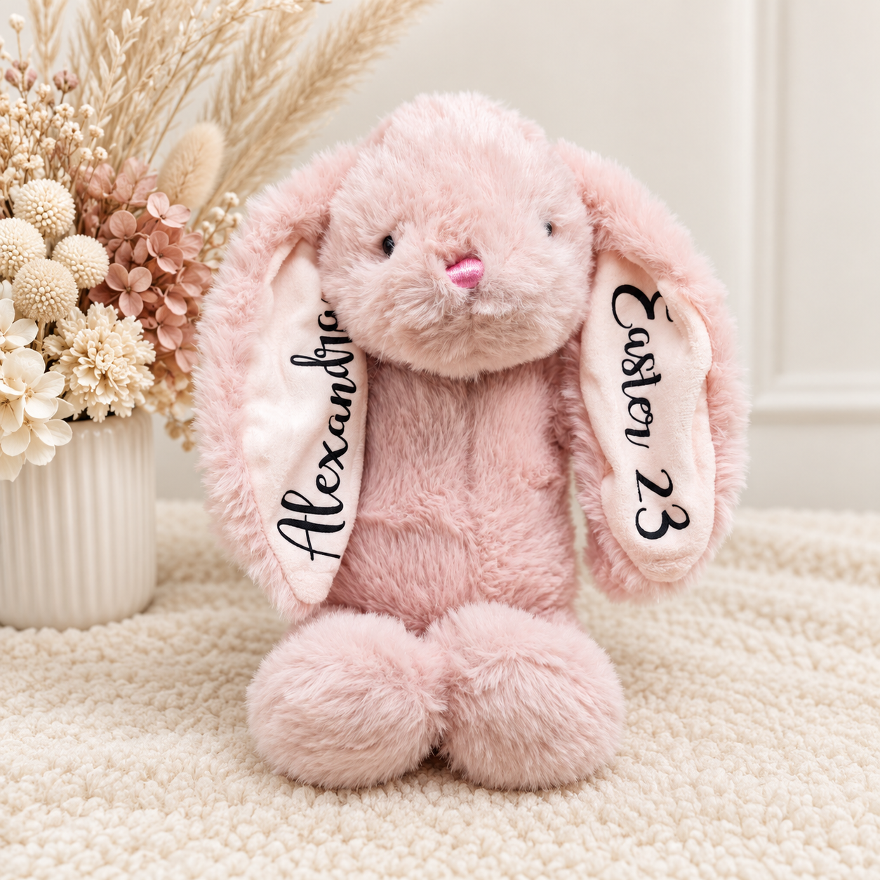 Personalised Easter Plush Bunny