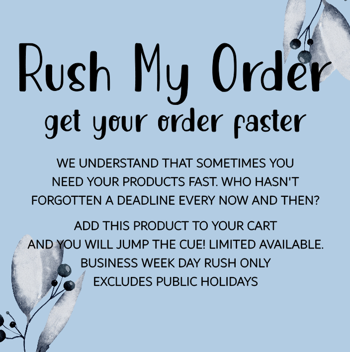 Rush My Order