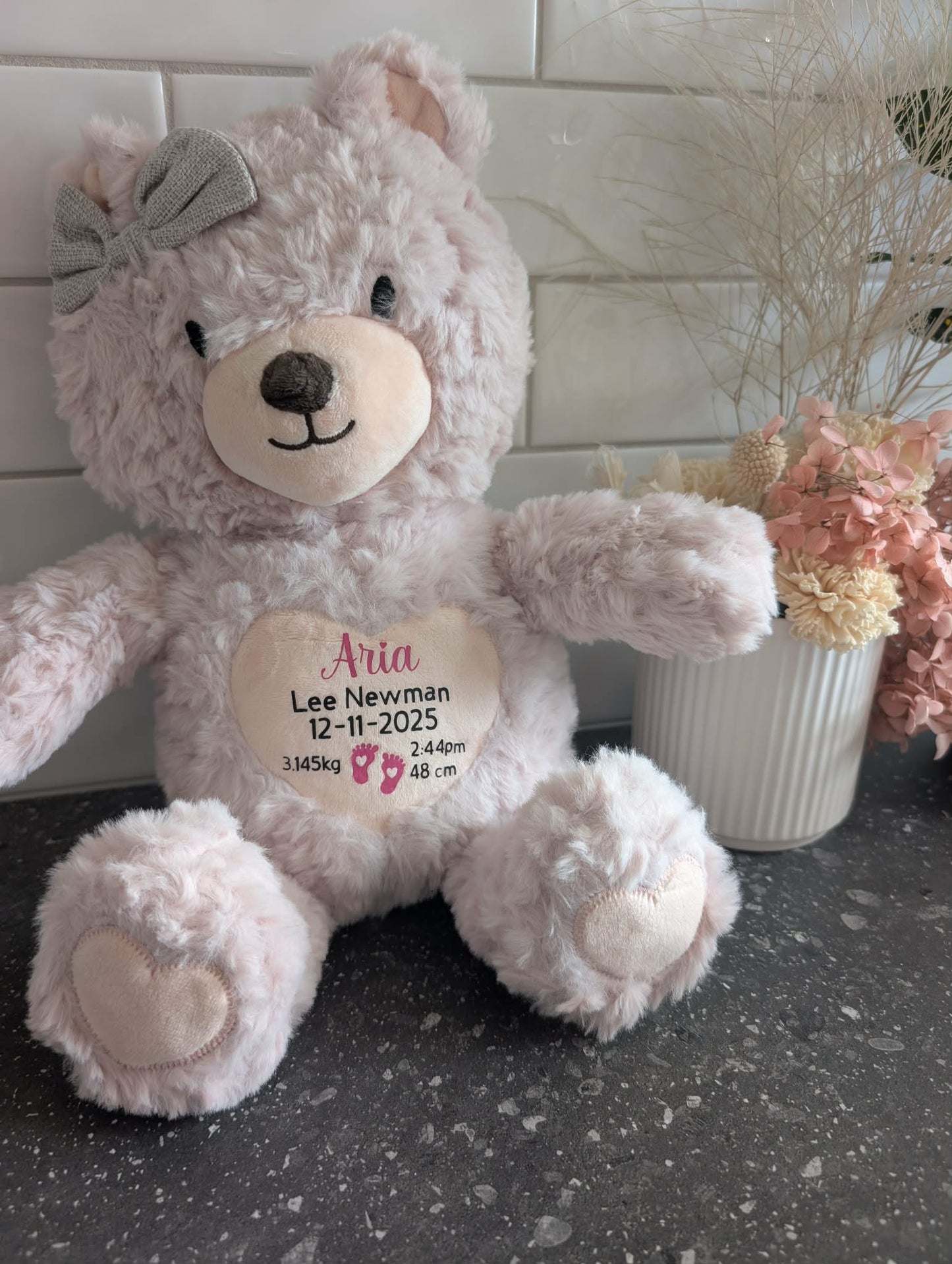 Baby Birth Detail Teddy Bears