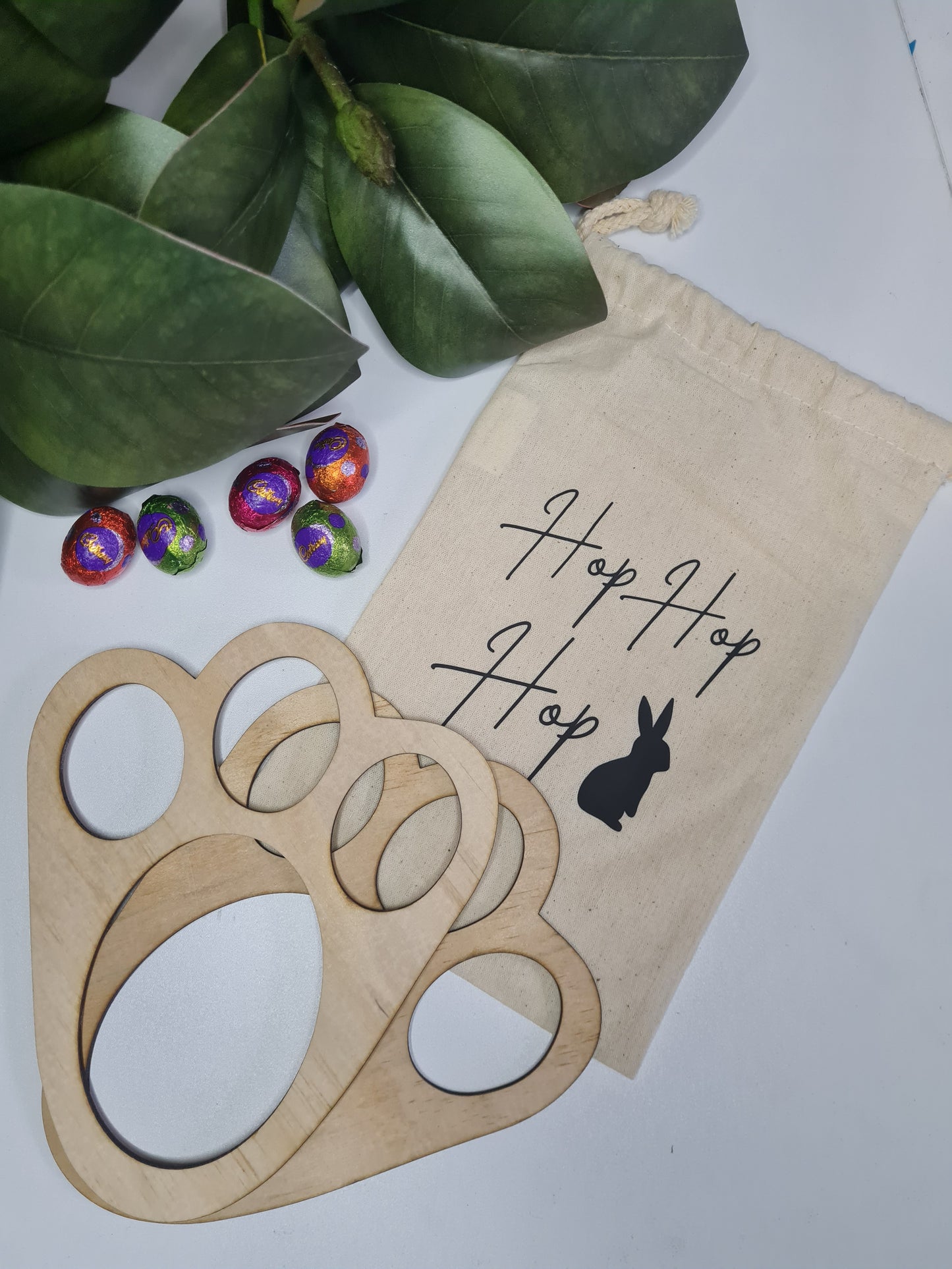 Easter Bunny Feet With Bag