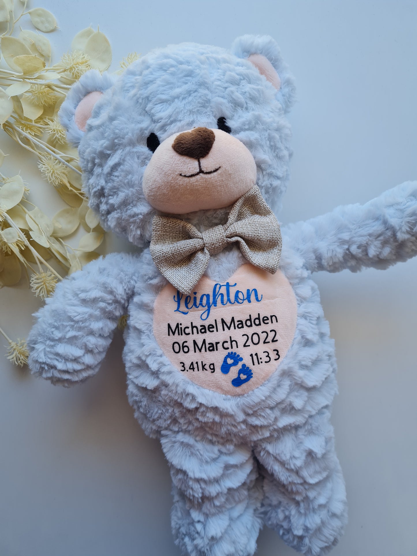 Baby Birth Detail Teddy Bears