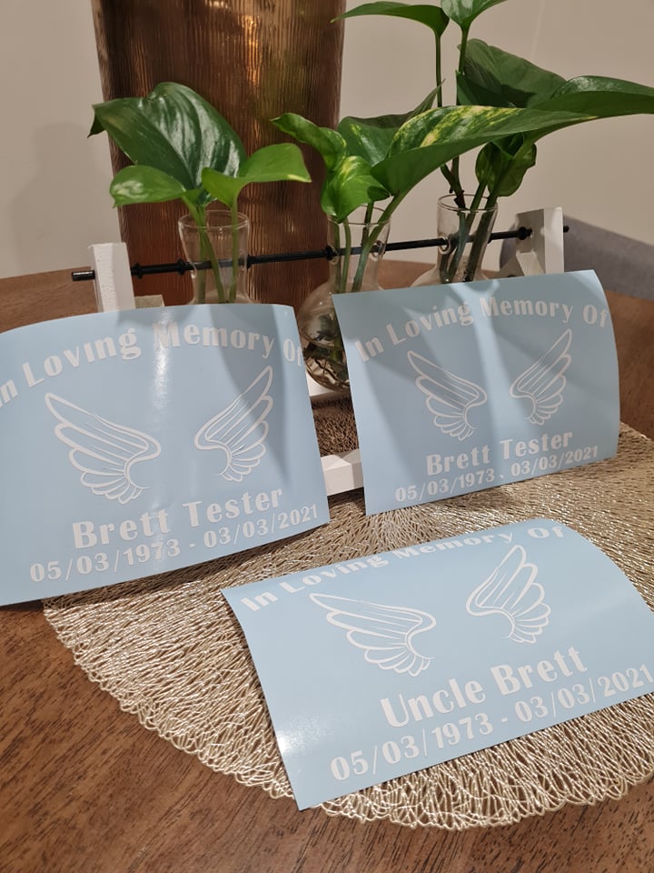 R.I.P Decal