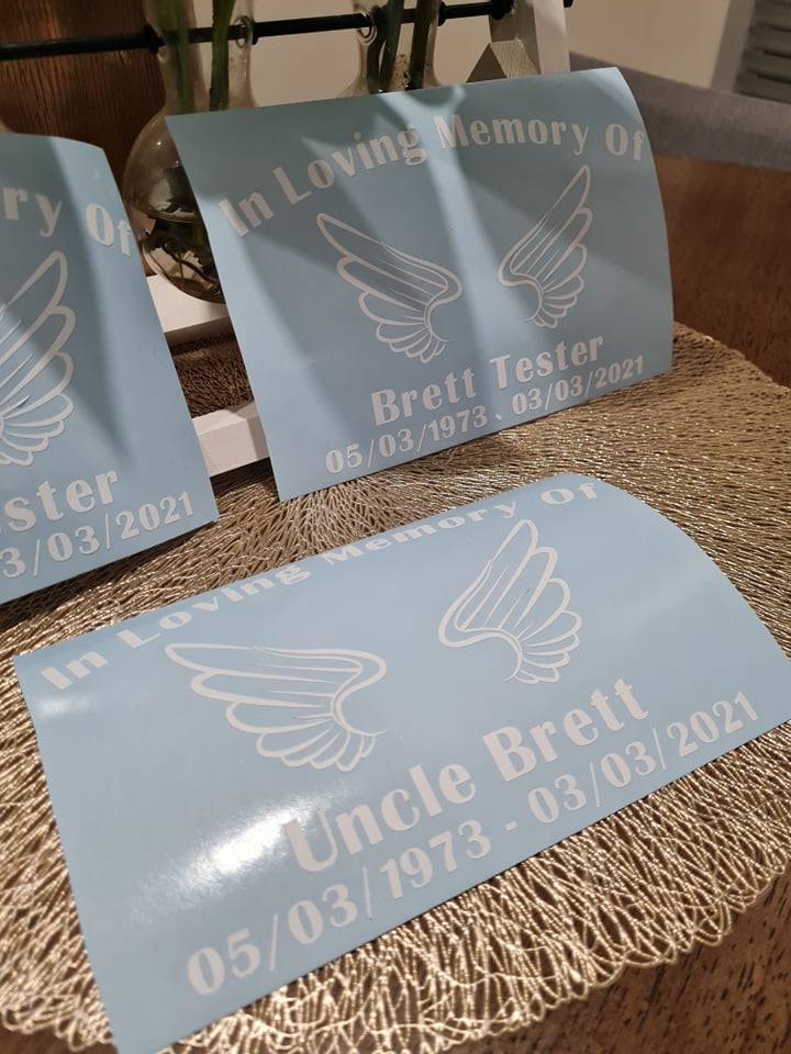R.I.P Decal