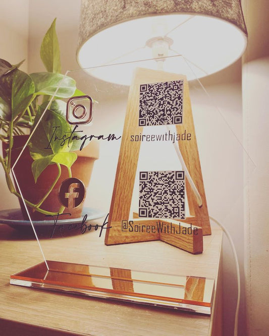 Social Media Advertising Sign