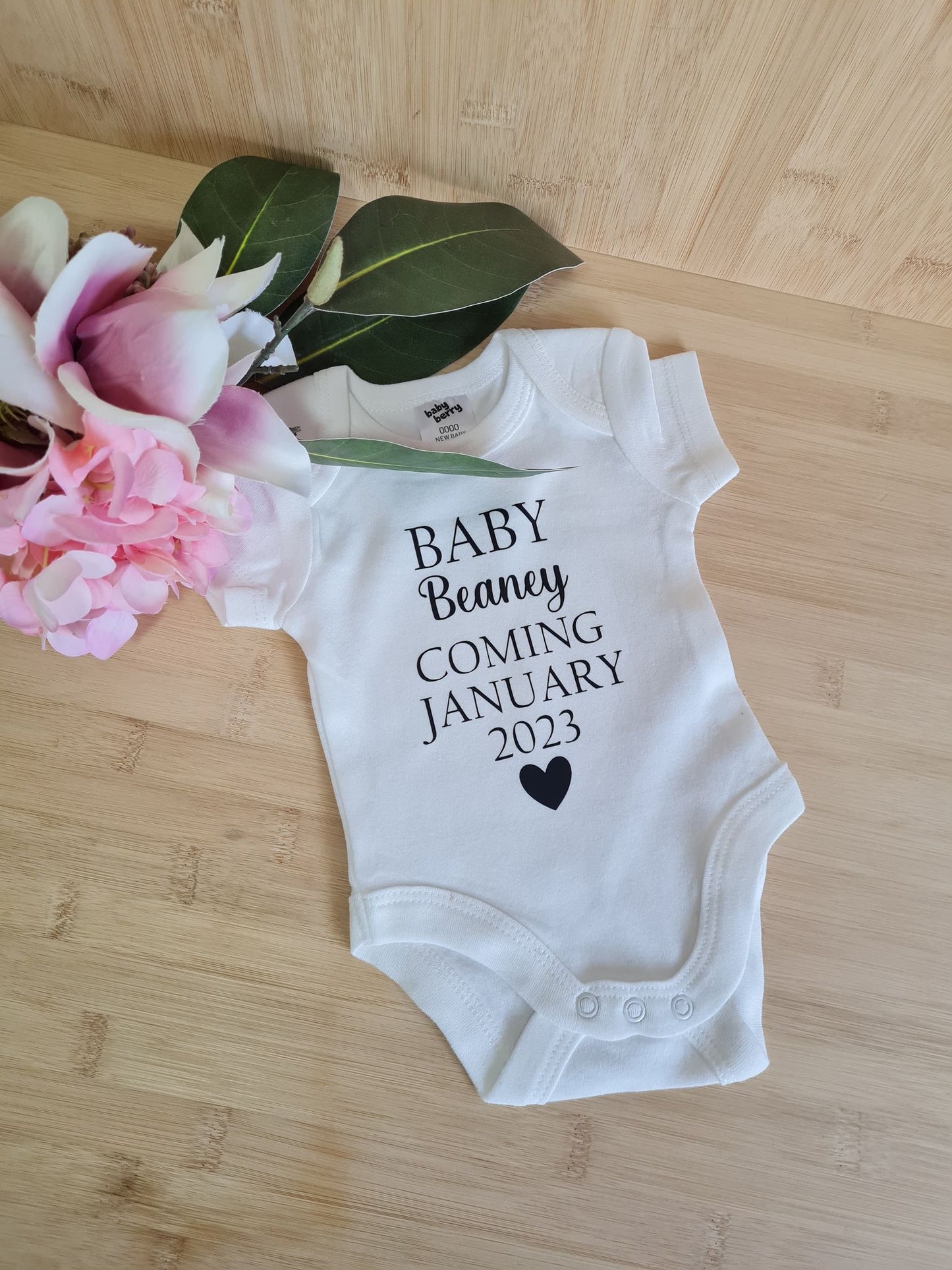 Baby Coming Onesie