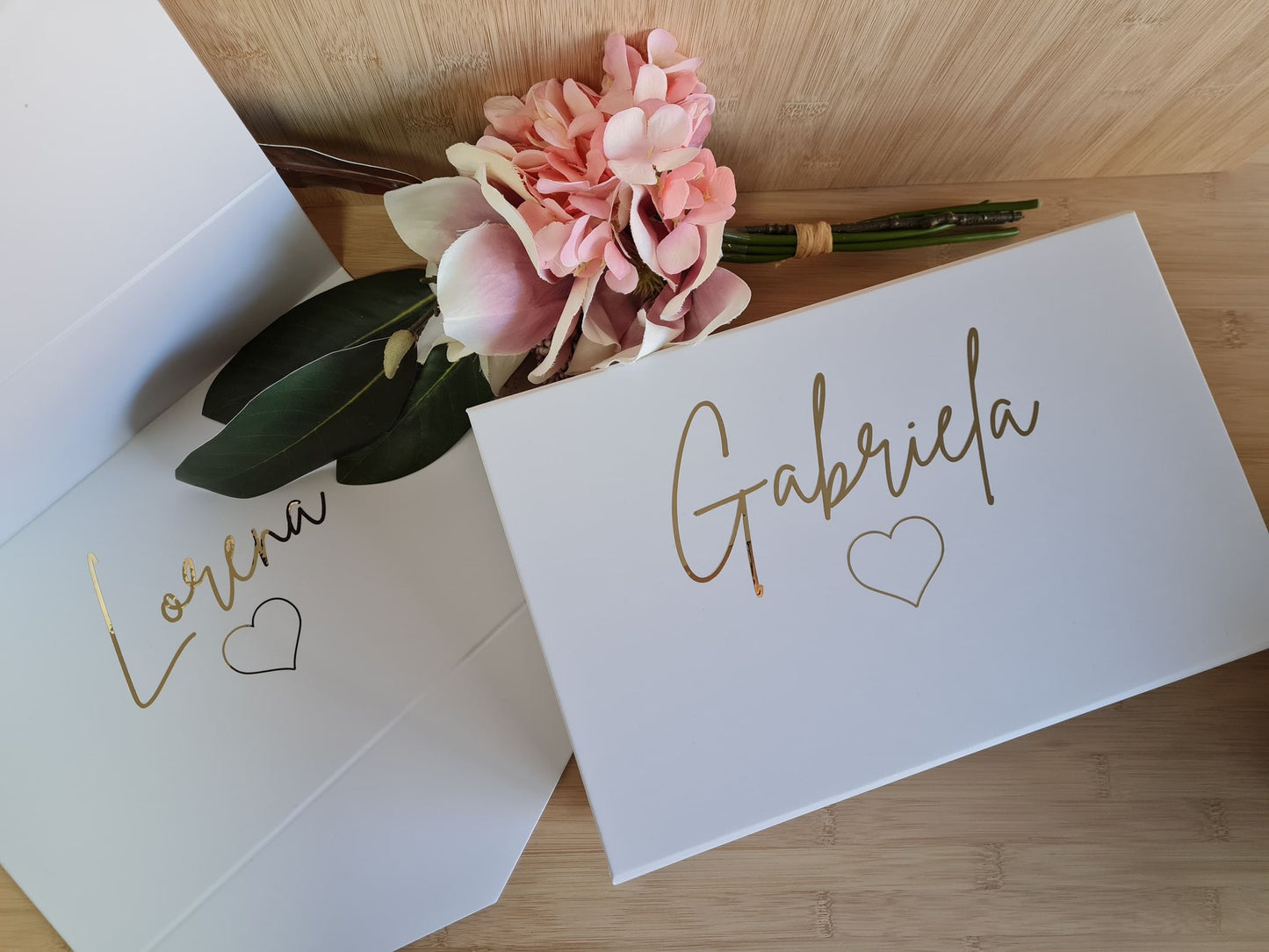 Magnetic gift box - "Name" Heart