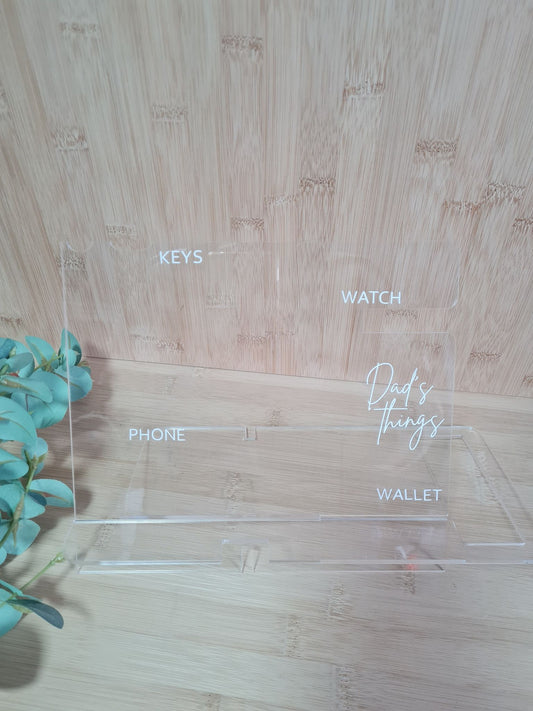 Acrylic Accessory Stand