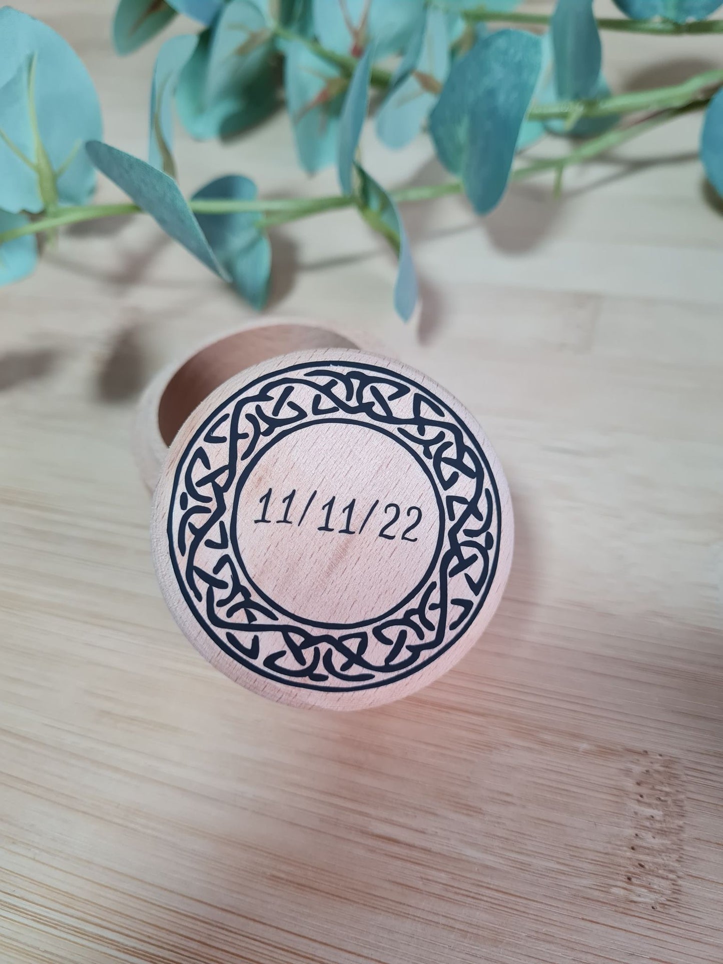 Celtic Knot Ring Box