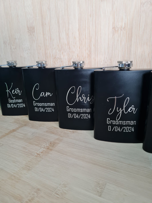 Bridal Party Flask