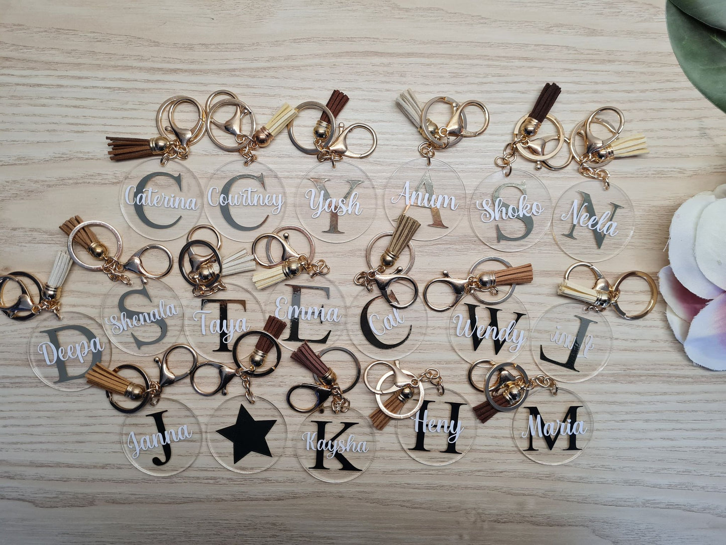 Personalised Keyrings