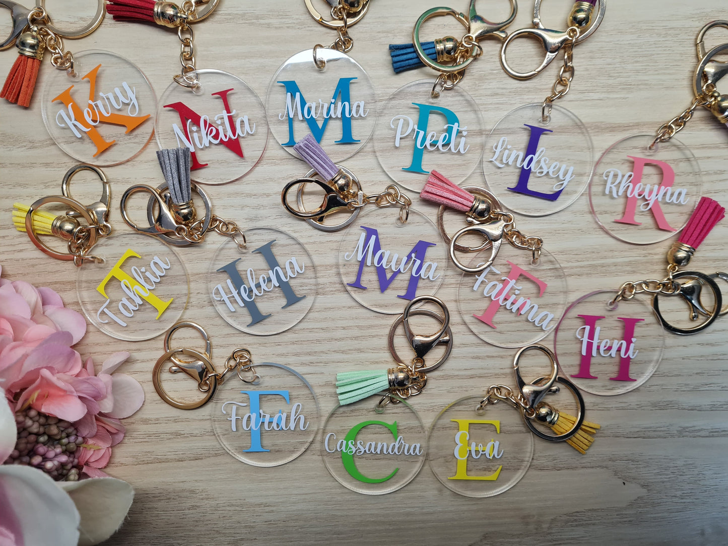 Personalised Keyrings