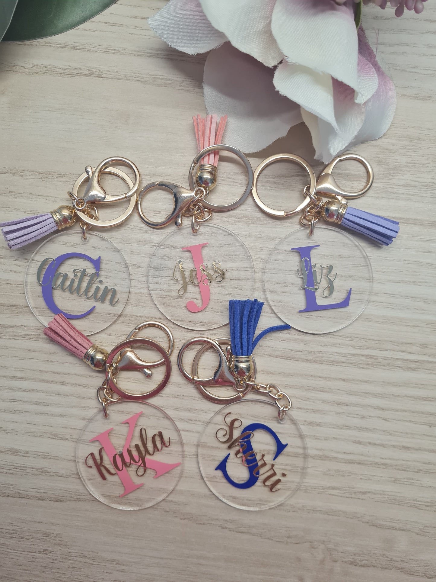 Personalised Keyrings