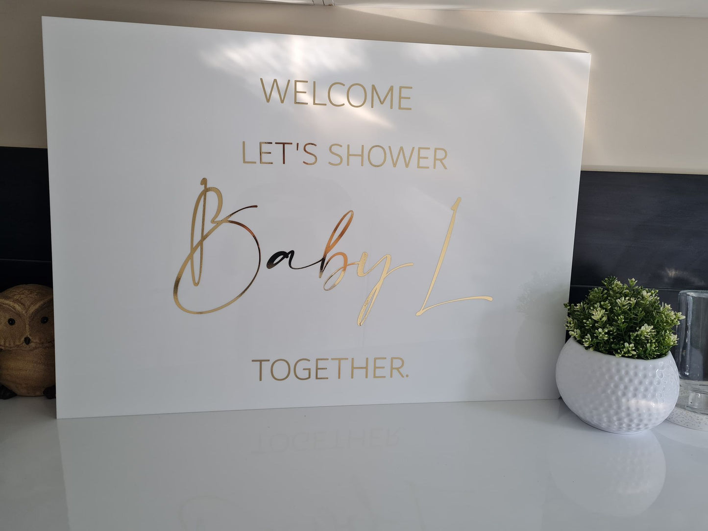 Welcome Sign Baby Shower