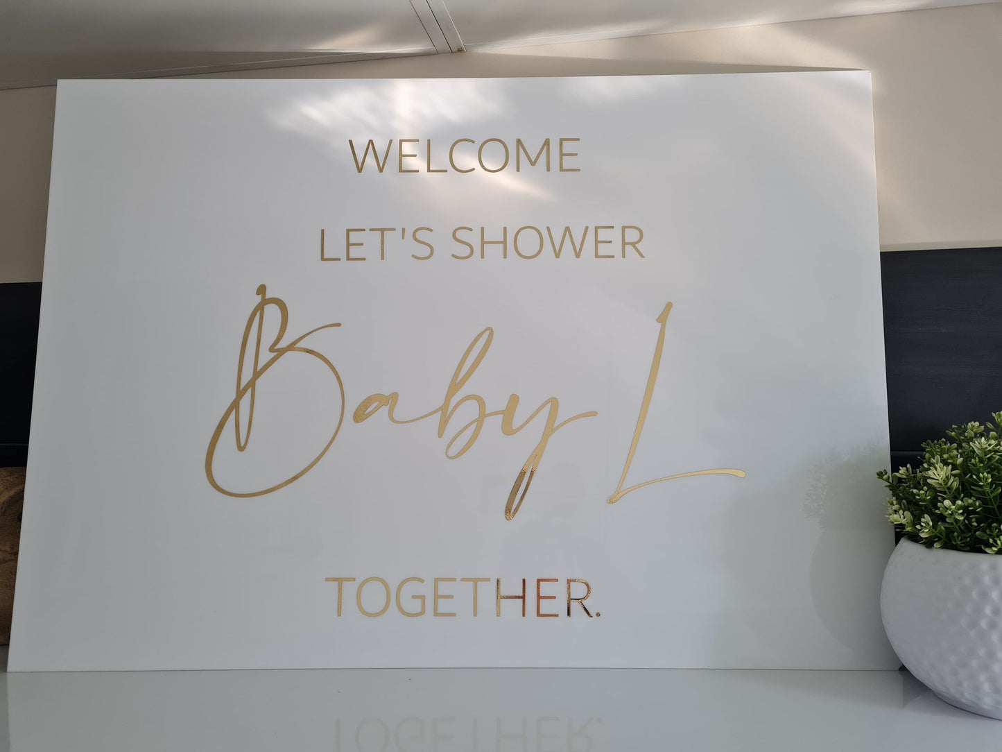Welcome Sign Baby Shower
