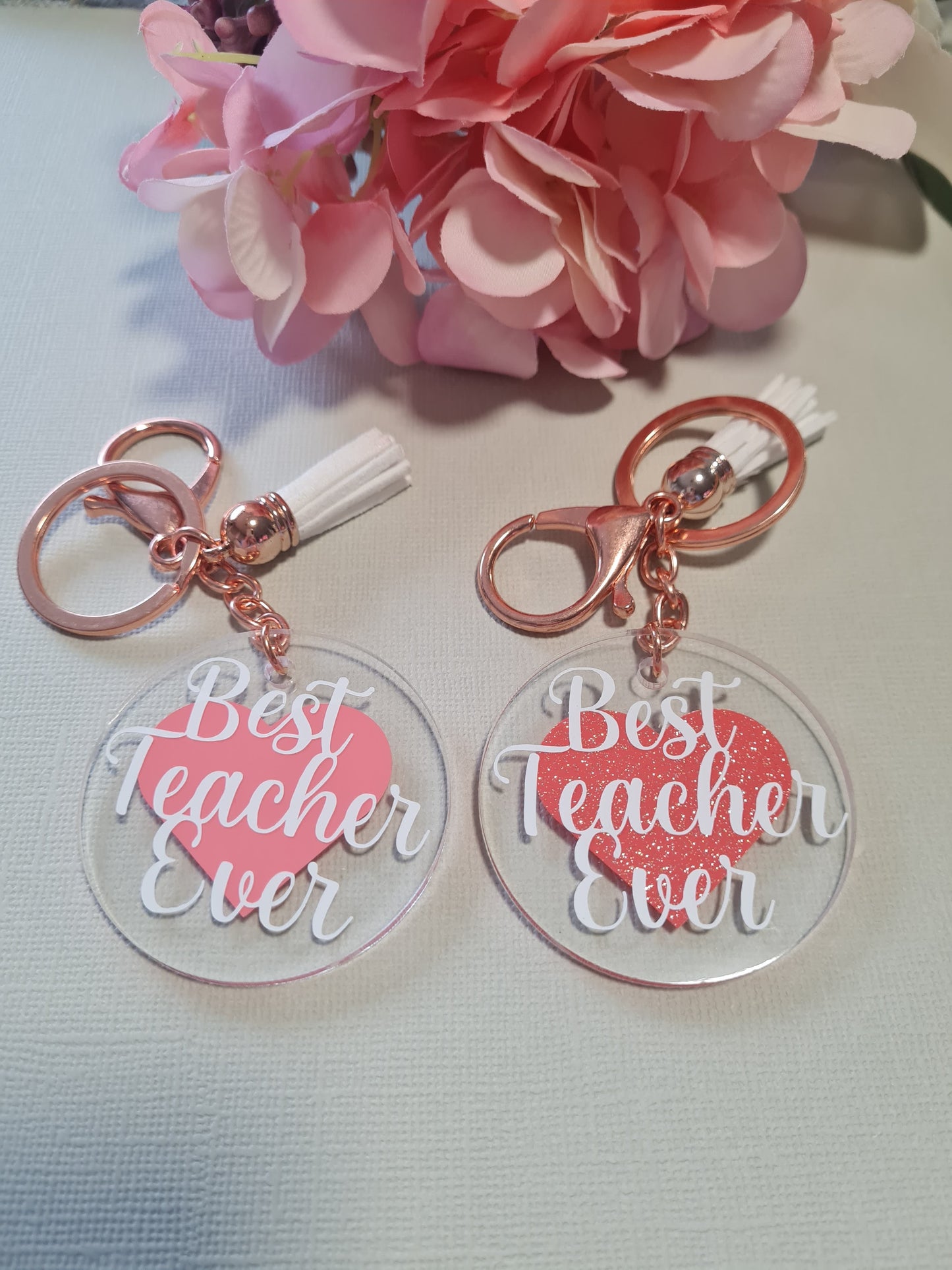 Best Teacher Ever Keyrings