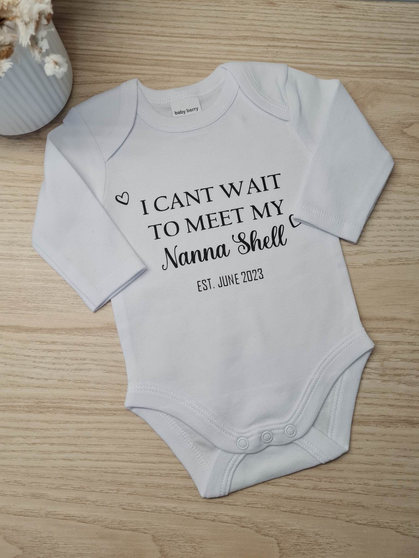 Can't Wait Onesie