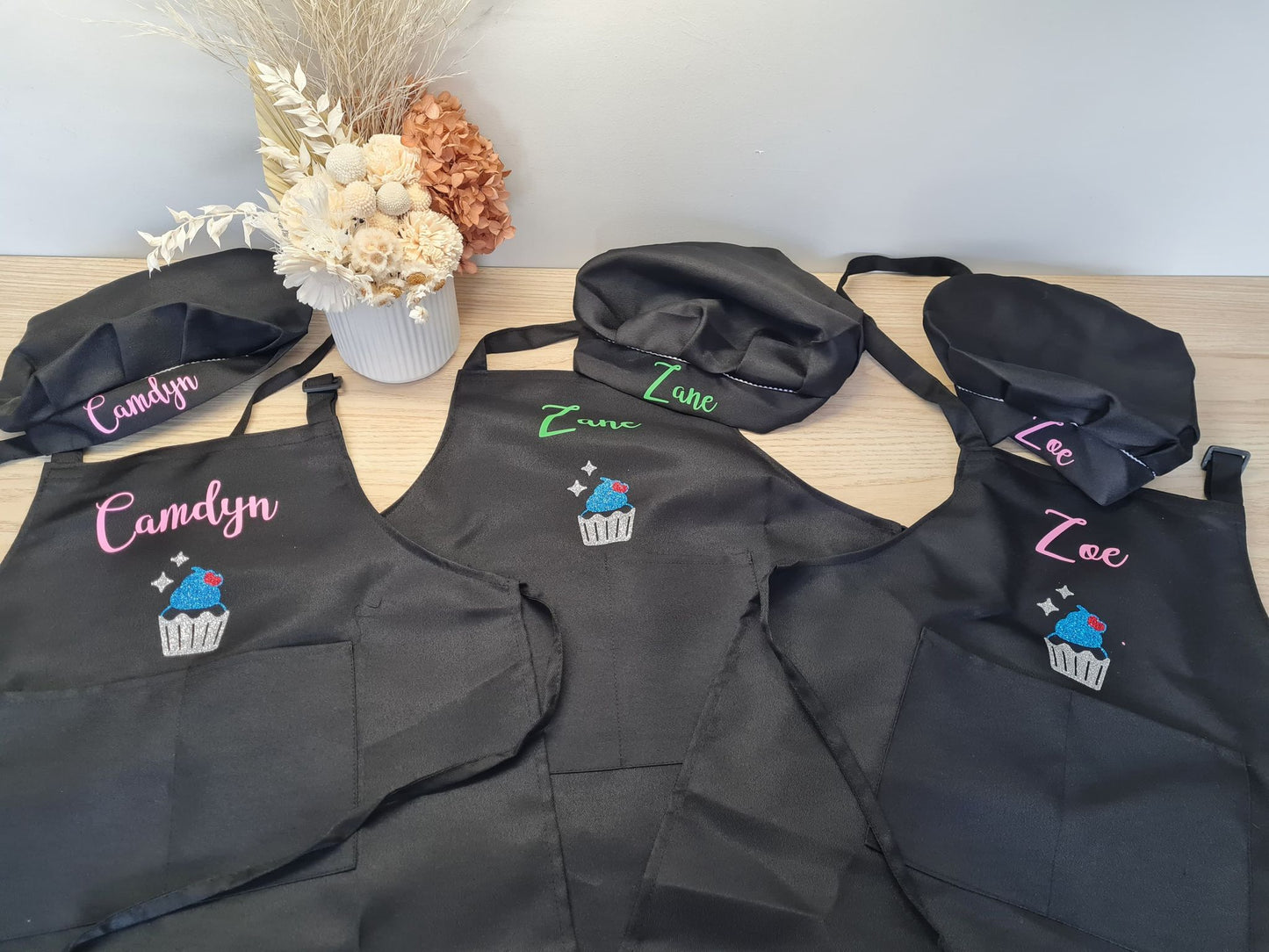 Kids Apron + Hat